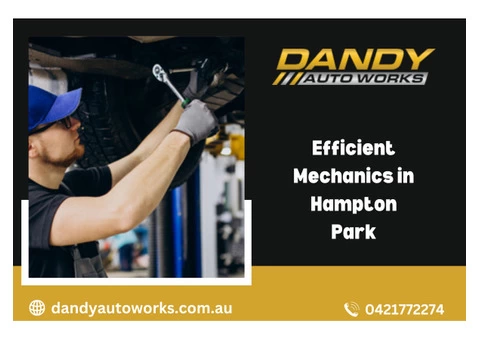 Efficient mechanics in Hampton Park | Call us : 0421772274