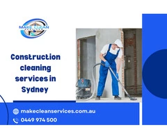 Construction cleaning services in Sydney | Call us : 0449 974 500