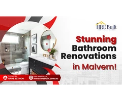 Stunning Bathroom Renovations in Malvern!