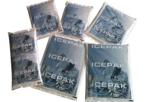 Frozen gel packs