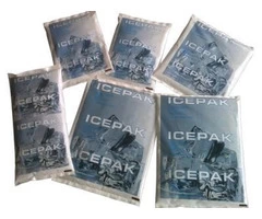 Frozen gel packs