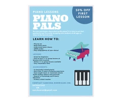 Piano and Math/English classes!