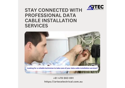 Stay Connected with Professional Data Cable Installation Services