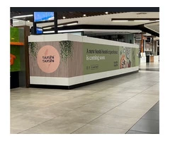 Hoarding Sticker Installation