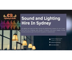 Event Lighting Australia in Sydney by CR Lighting