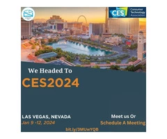 Meet CDN Solutions Team At The Most Influential Tech Event CES 2024 Las Vegas