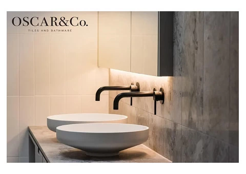 Elevate Your Bathroom Elegance with Premium Tapware Collection at Oscar & Co Tiles