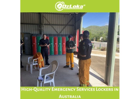 High-Quality Emergency Services Lockers in Australia