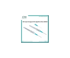 Buy BD Insyte Autoguard BC 22Gx25mm Blue 382523 in Australia - Joya Medical Supplies
