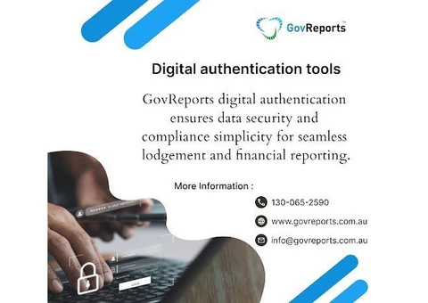 Digital authentication streamlines lodgement