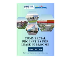 Unlock Prime Opportunities: Commercial Properties for Lease in Broome at Frederick Street Commercial