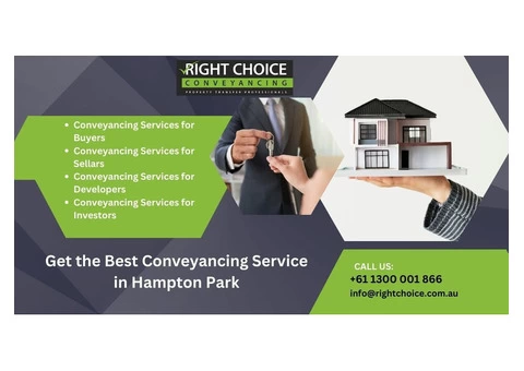 Best Hampton Park Conveyancing Services