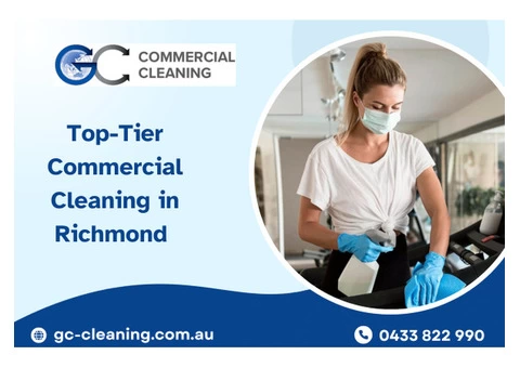 Top-Tier Commercial Cleaning in Richmond | Call us : 0433 822 990