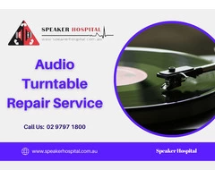 Audio Turntable Repair Services Sydney