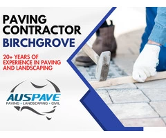Paving Contractor Birchgrove