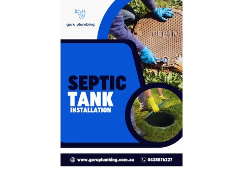 Get Reliable Septic Tank Installation