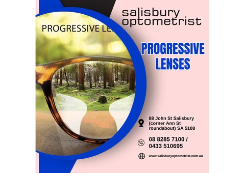 Clear Vision with Progressive Lenses in Salisbury