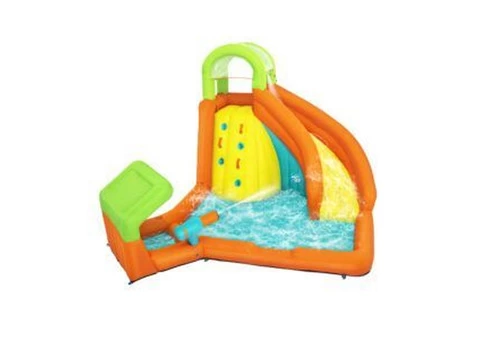 Bestway Inflatable Water Park Pool Slide Castle Playground Course 4.26 X 3.69M