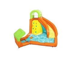 Bestway Inflatable Water Park Pool Slide Castle Playground Course 4.26 X 3.69M