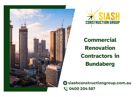 Commercial Renovation Contractors in Bundaberg | Call us : 0467316754