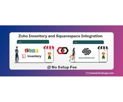 Sync Zoho Inventory products detail and inventory with Squarespace