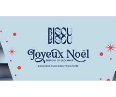 Celebrate Christmas With Your Family & Friends at Bisou Bisou