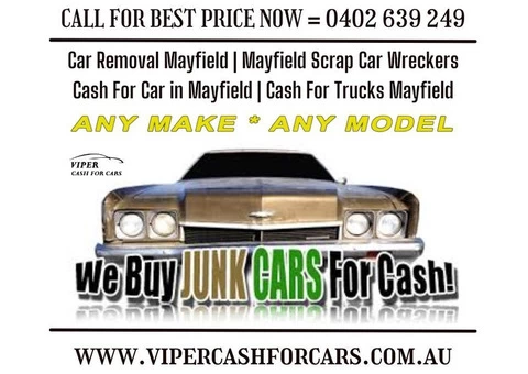 Cash For Car in Mayfield | Mayfield Scrap Car Wreckers