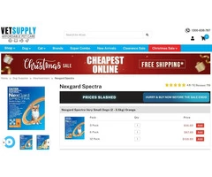 Christmas Sale: Save on NexGard Spectra for Dogs | VetSupply