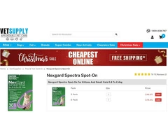 Christmas Sale: Save on NexGard Spectra for Cats | VetSupply