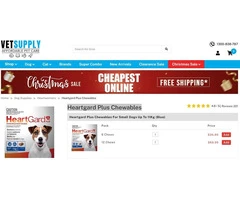 Christmas Sale: Discounts on Heartgard Plus Chewables for Dogs | VetSupply