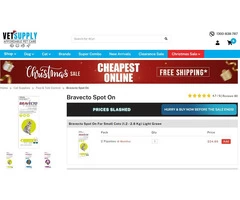 Christmas Sale: Discounts on Bravecto Spot-On for Cats | VetSupply