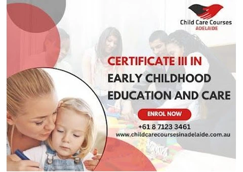 Make a positive impact on the world with our Certificate 3 in Early Childhood