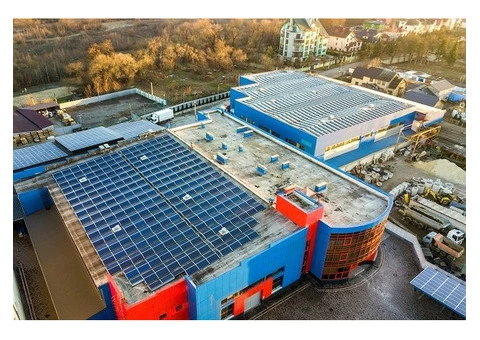 Solar System Installation for Commercial Building