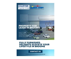 Fully Furnished Delights: Property for Lease in Broome