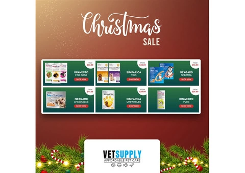 Christmas 2023 Deals on Pet Supplies | VetSupply Special offer