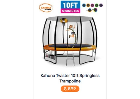 Buy Springless Trampoline | Best Springless Trampolines Australia | Kahuna