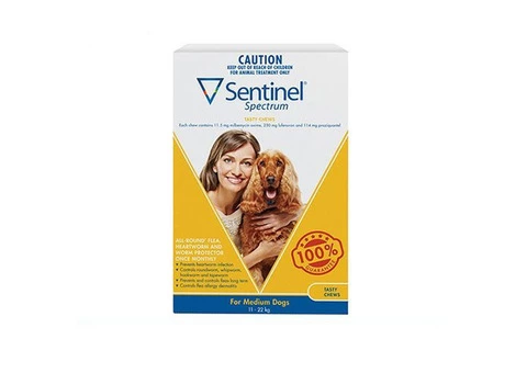 Christmas Sale - Sentinel Spectrum Dog Flea/worm Control