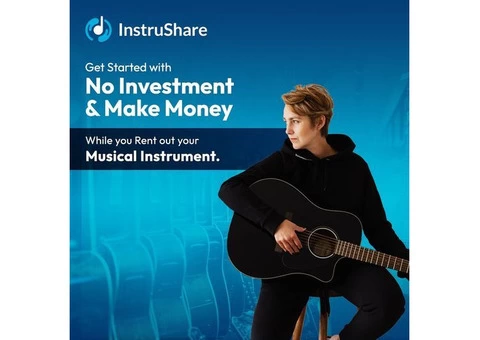 Rent to Own Musical Instruments Online at InstruShare