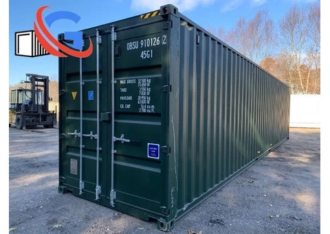 NEW & USED HIGH CUBE SHIPPING CONTAINERS FOR SALE - 1/3