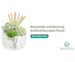 Stylish, Sustainable and Stunning Artificial Succulent Plants