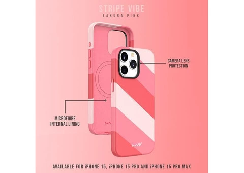 iPhone 15 Liquid Silicone Case With MagSafe – Red - 3/5