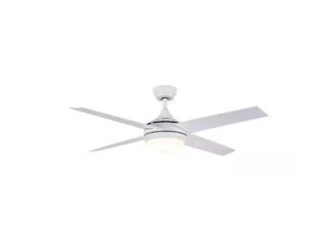 52" / 1300mm Ceiling Fan with with 20w LED Light - WHITE Fitting