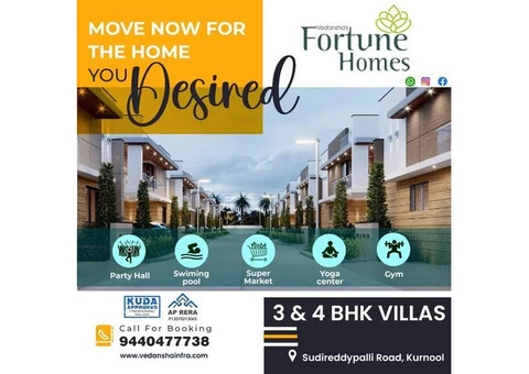 Vedansha's Fortune Homes: Luxury Living Redefined with home theater || Vedansha Fortune Homes