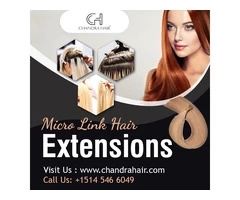 Micro Link Hair Extensions The Perfect Solution for Thin Hair