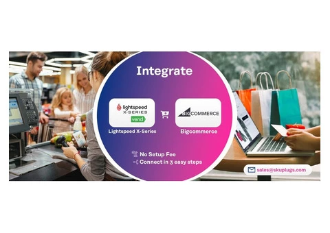 Lightspeed X-Series Bigcommerce Integration - Sync real time inventory