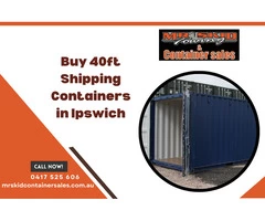 Buy 40ft Shipping Containers in Ipswich | Call us : 0417 525 606