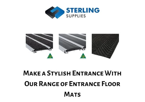 Make a Stylish Entrance With Our Range of Entrance Floor Mats