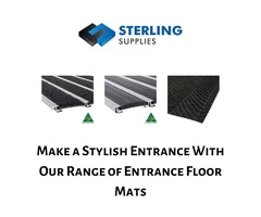 Make a Stylish Entrance With Our Range of Entrance Floor Mats