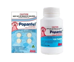 Buy Popantel Allwormer tablets for dogs and cats | VetSupply