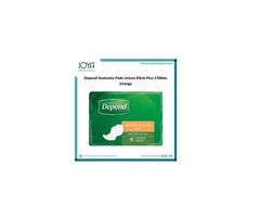 Depend Anatomic Pads Unisex 69cm Plus 1700ml Orange | Australia